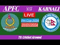 Armed Police Force Club vs Karnali Province Live | pm cup National Tournament 2024