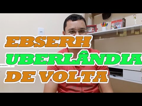 Concurso Ebserh Uberlândia em Andamento (Vunesp)
