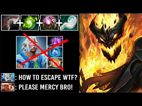 -80% CD SKILLS Non-Stop KABOOM Combo Shadow Fiend Counter Zeus 1v5 Crazy Abyssal Fast Farm Dota 2