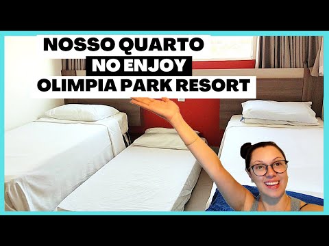 TOUR COMPLETO no nosso APARTAMENTO no ENJOY OLIMPIA PARK RESORT | DO LADINHO DO TERMAS DOS LARANJAIS