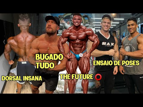 BRANDÃO LEVA BRASIL PARA OLYMPIA | CBUM MOSTRA SHAPE | DIEGO DORSAL INSANA | ED E CAIKE ENSAIA POSE