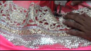 Lehnga Saree Blouse Cutting Stitching Method Tutorial:Lehnga Choli Lase Sewing