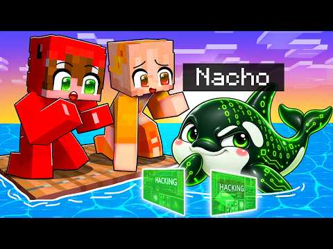 Me Convertí en BEBÉ BALLENA HACKER para Trollear a Mis Amigos en Minecraft!