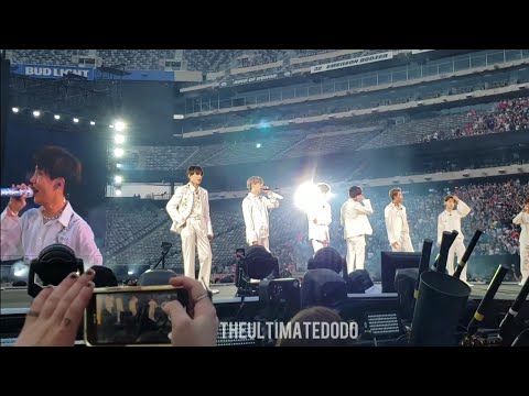 190519 Introductions Ment @ BTS 방탄소년단 Speak Yourself Tour Metlife Stadium New Jersey Concert Fancam