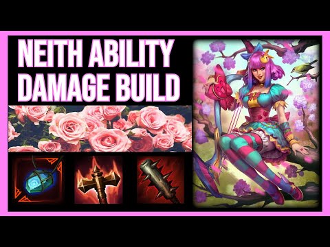 SMITE Neith Ability Damage Build! Season 10 Clash Gameplay [PC]