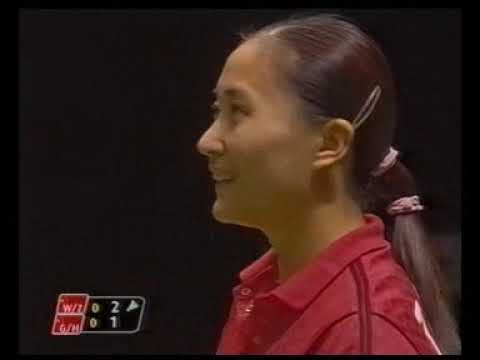 [Badminton][WorldChampionship][2003] WDF Gao Ling 高崚 Huang Sui 黄穗 vs Wei Yili 魏轶力 Zhao Ting Ting 赵亭亭