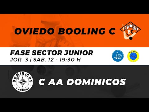 FASE SECTOR JUNIOR: OVIEDO BOOLING CLUB Vs CLUB AA DOMINICOS