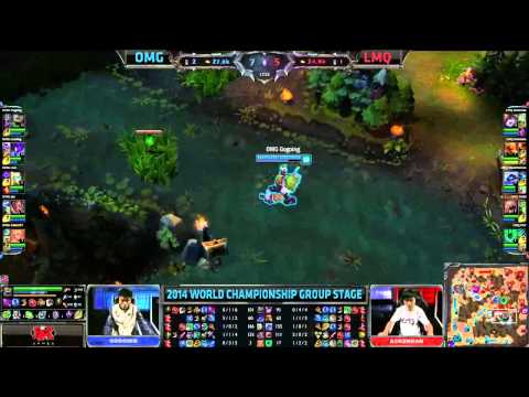 OMG vs LMQ | D8G6 | Season 4 World Championship 2014