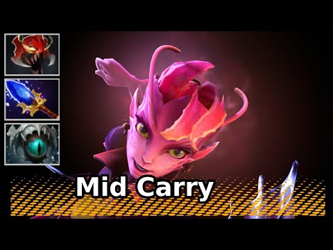 Dark Willow Mid Carry Build, Scepter + Madness | Dota 2 New Meta Highlights