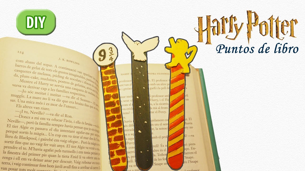 Watch Puntos de libro de Harry Potter | DIY Now Puntos de libro de Harry Potter | DIY