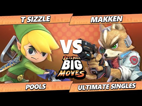 LMBM 2023 - T sizzle (Toon Link) Vs Makken (Fox) SSBU Ultimate Tournament