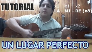 Como tocar UN LUGAR PERFECTO de CALLEJEROS muy facil GUITARRA