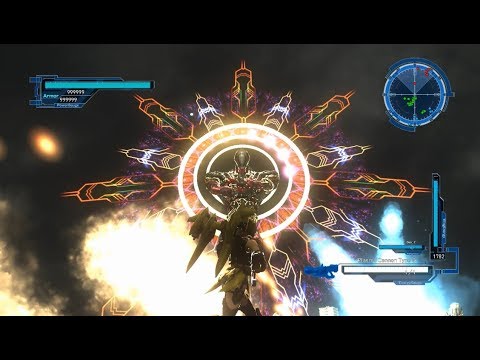 EARTH DEFENSE FORCE 5 - EDF 5 Max Armor Final Boss Nameless.