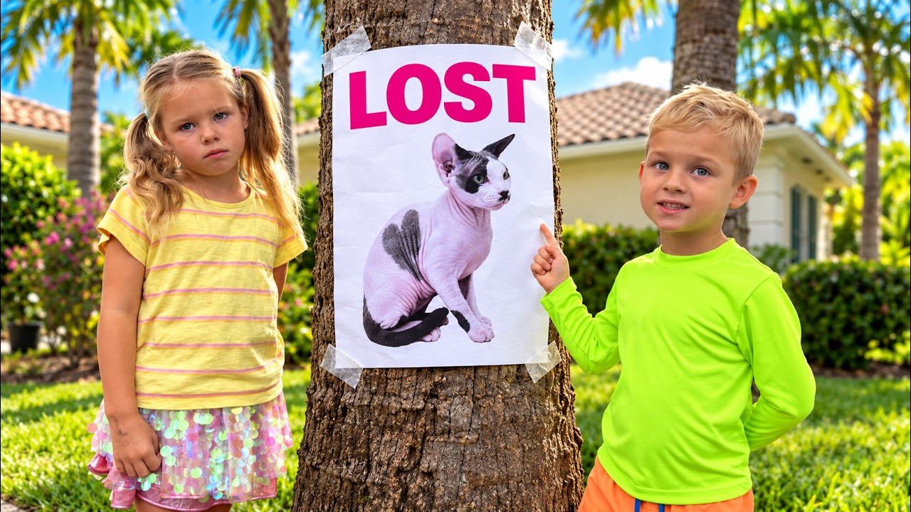 Naomi's Little Kitten Runs Away!
