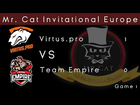 VP vs Empire Mr. Cat Invitational Europe Game 1 Dota 2