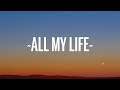 Lil Durk All My Life Lyrics Ft J Cole