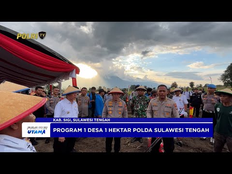 KAPOLDA SULTENG TARGETKAN PANEN 4.648 TON JAGUNG LEWAT PROGRAM 1 DESA 1 HEKTAR
