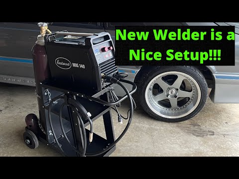 Eastwood 140 MIG Welder with Cart