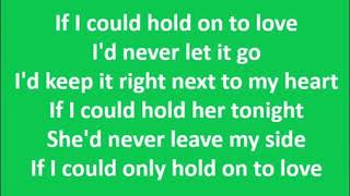 If I could hold on to love by Kenny Rogers KARAOKE/VIDEOKE