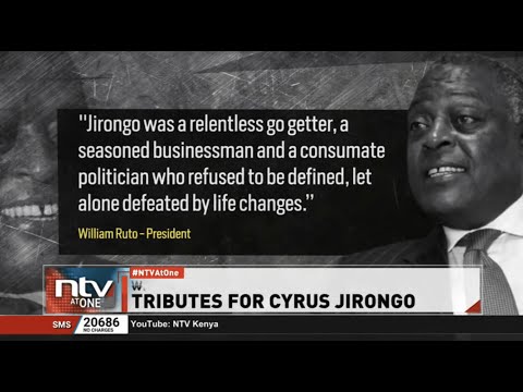 President Ruto, Kalonzo Atwoli and other leaders eulogise former Lugari MP Cyrus Jirongo