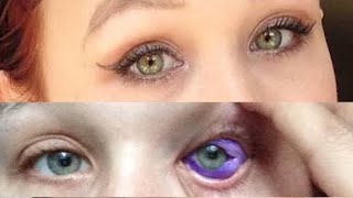 Don't tattoo your eyes