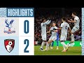 Sinisterra and Senesi combine in HUGE away win 😍 | Crystal Palace 0-2 AFC Bournemouth