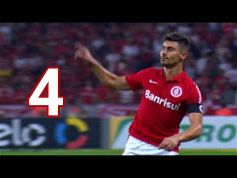 TOP 5 GOLS de Alex pelo Internacional
