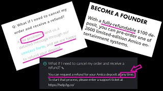 Ken S. & Intellivision Amico Pre-Order Customers Deserve Better!