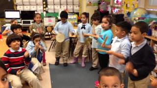 Layering Clave Rhythms with 1st Graders