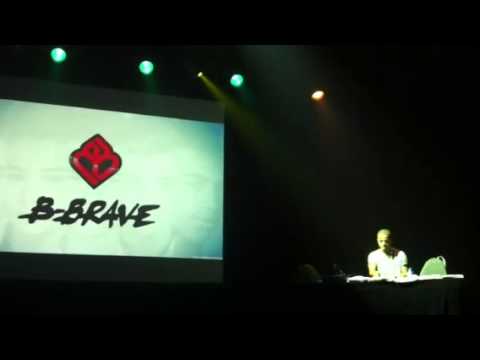 Jasha Rudge @ B-Brave releaseparty