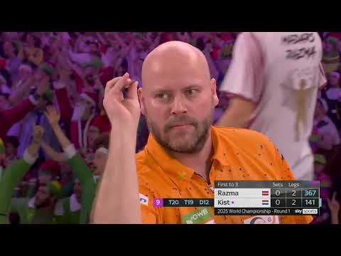 NINE-DARTER! CHRISTIAN KIST SENDS ALLY PALLY CRAZY! 2024/25 Paddy Power World Darts Championship