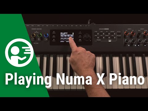 NUMA X PIANO Tutorial #03 - Playing Numa X Piano