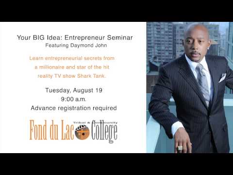 Entrepreneurship Seminar featuring Daymond John