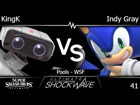 USW 41 - HMO | KingK (ROB) vs LPMB | Indy Gray (Sonic, Marth) Pools - WSF - SSBU