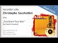 Christophe Sacchettini Troublant Trou Noir By Daniel Gourdon Recorder Solo Transcription