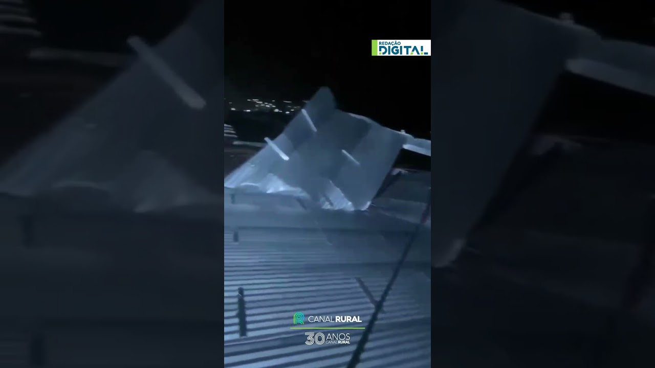 Temporal em Rio Pardo (RS) causa queda de energia e compromete estrutura do hospital da cidade