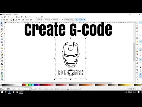 inkscape gcode off printer plane