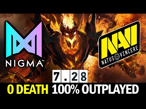 NIGMA vs NAVI — 0 Death Shadow Fiend Boss Totally Outplayed