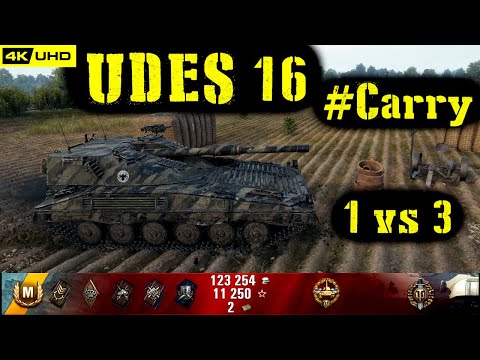 World of Tanks UDES 16 Replay - 7 Kills 5.4K DMG(Patch 1.6.1)