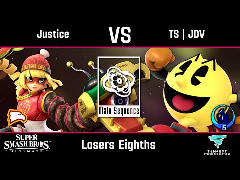 Justice (Min-Min) vs TS | JDV (Pac-Man) - Ultimate Losers Eighths - Main Sequence