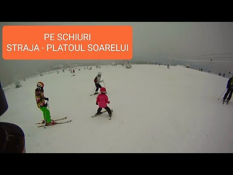 La schi in STRAJA - Coborare pe Partia Platoul Soarelui (Partia 6) #skiing #schi