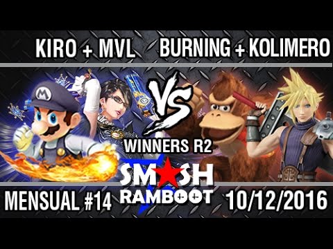 [SmashxRamboot Christmas Edition II] Kiro+MVL vs BurningDK+Kolimero Winners R.2
