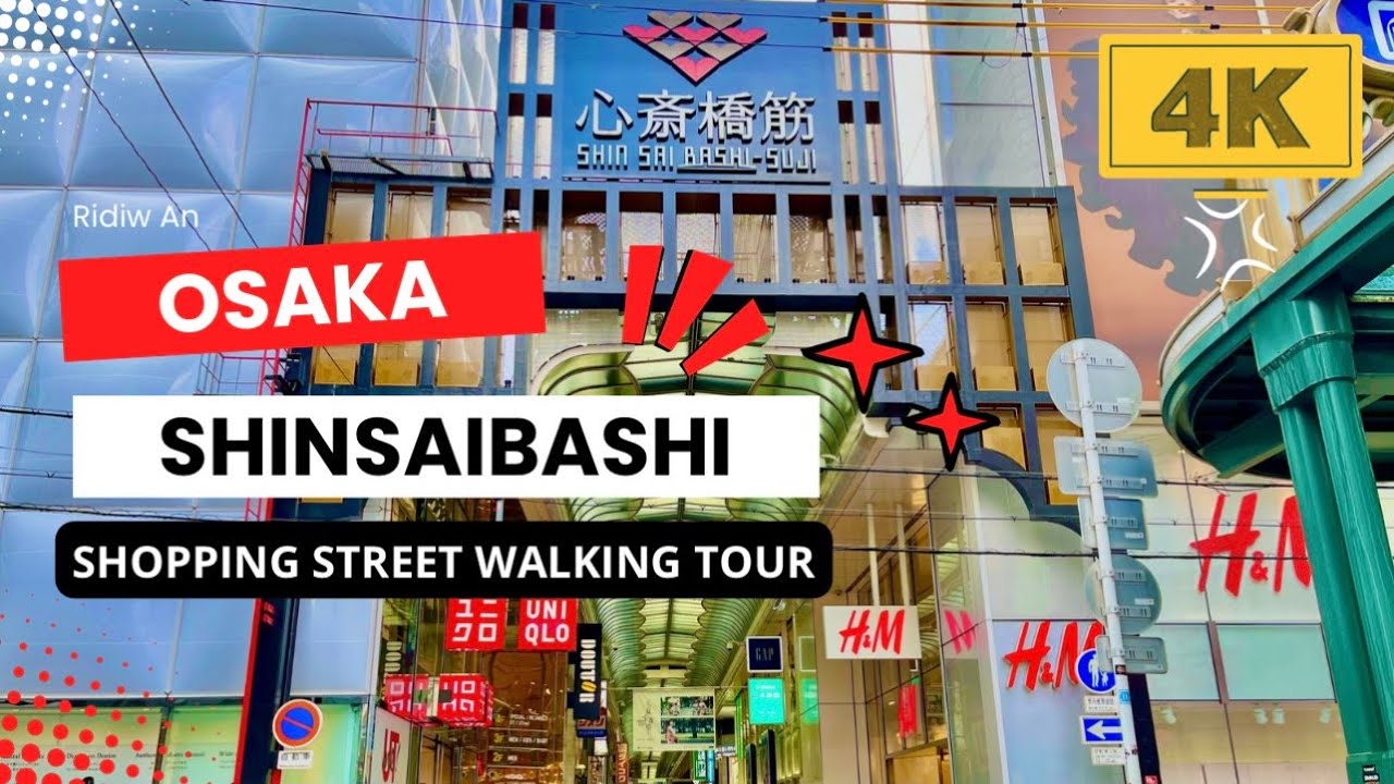 Experience charm of Shinsaibashi Shopping Street with this immersive walking tour.