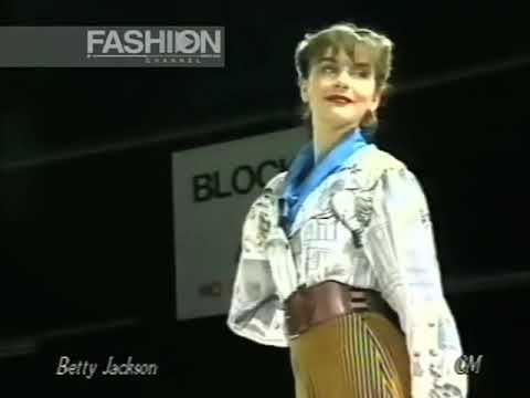 "Betty Jackson" Autumn Winter 1988 1989 Paris pret a porter women by Canale Moda