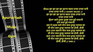 Hawa Mein Udta Jaye Karaoke Lyrics Scale Lowered - YouTube