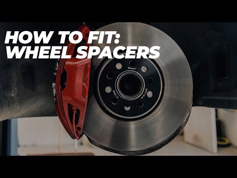HOW TO INSTALL WHEEL SPACERS! (EASIEST WAY)
