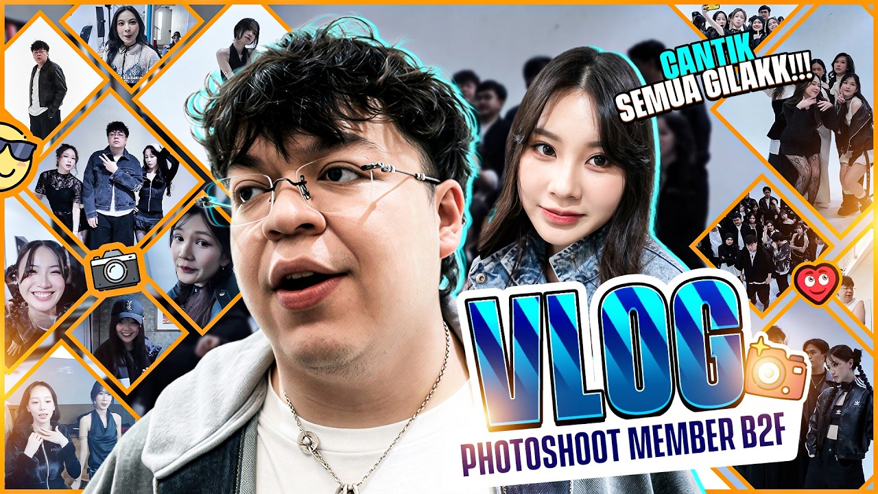 BTS PHOTOSHOOT B2F, PADA CANTIK - CANTIK BANGET! - DAILY VLOG DEANKT