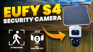 eufyCam S4 Triple Lens Security Camera AI Tracking That Catches Everything!