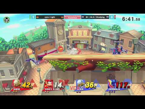 VCA - cyve / Light Vs. Mr.R / iStudying - Grand Final - Smash 4 Doubles