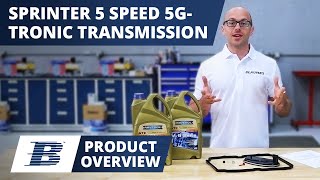 Sprinter Transmission Fluid Change Kit Product Overview (5-Speed 5G-Tronic 722.6 NAG1)